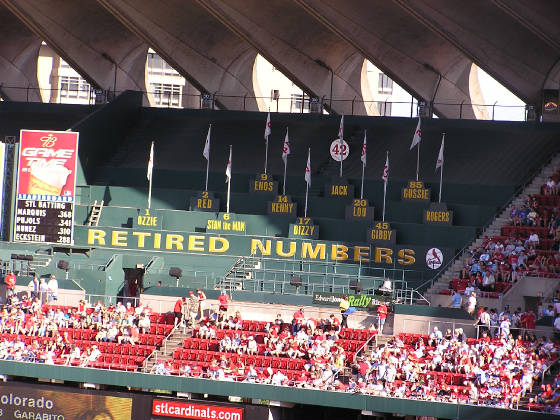cardinals retired numbers